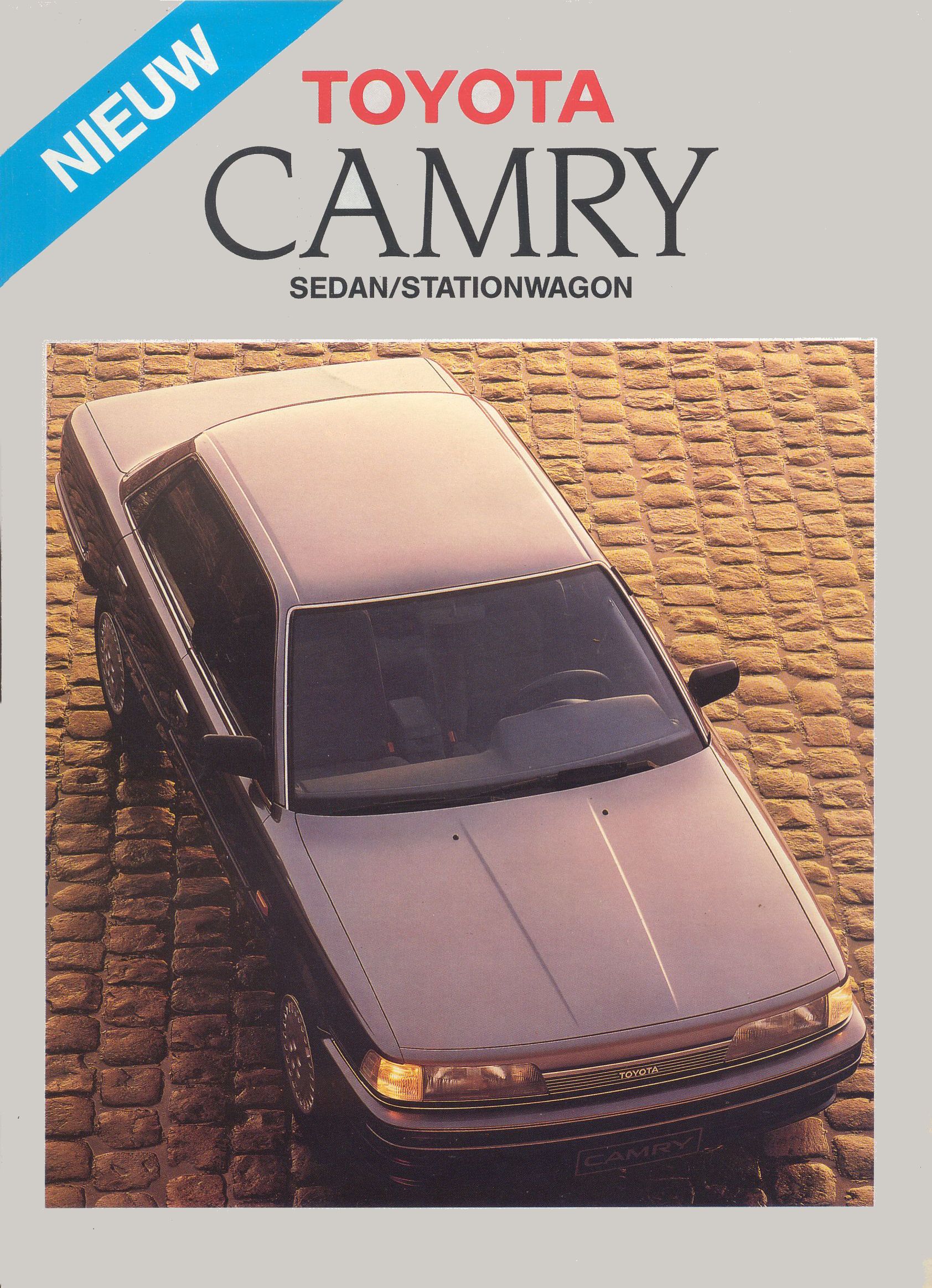 1987 Toyota Camry brochure